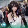 Hi3Rd: Fuxi Cosplay Blue Contact Lenses - Ccus Eyewear · Premium Colored Contacts Hi3Rd: Fuxi Cosplay Blue Contact Lenses