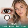 Jasmine Solstice Brown Contact Lenses