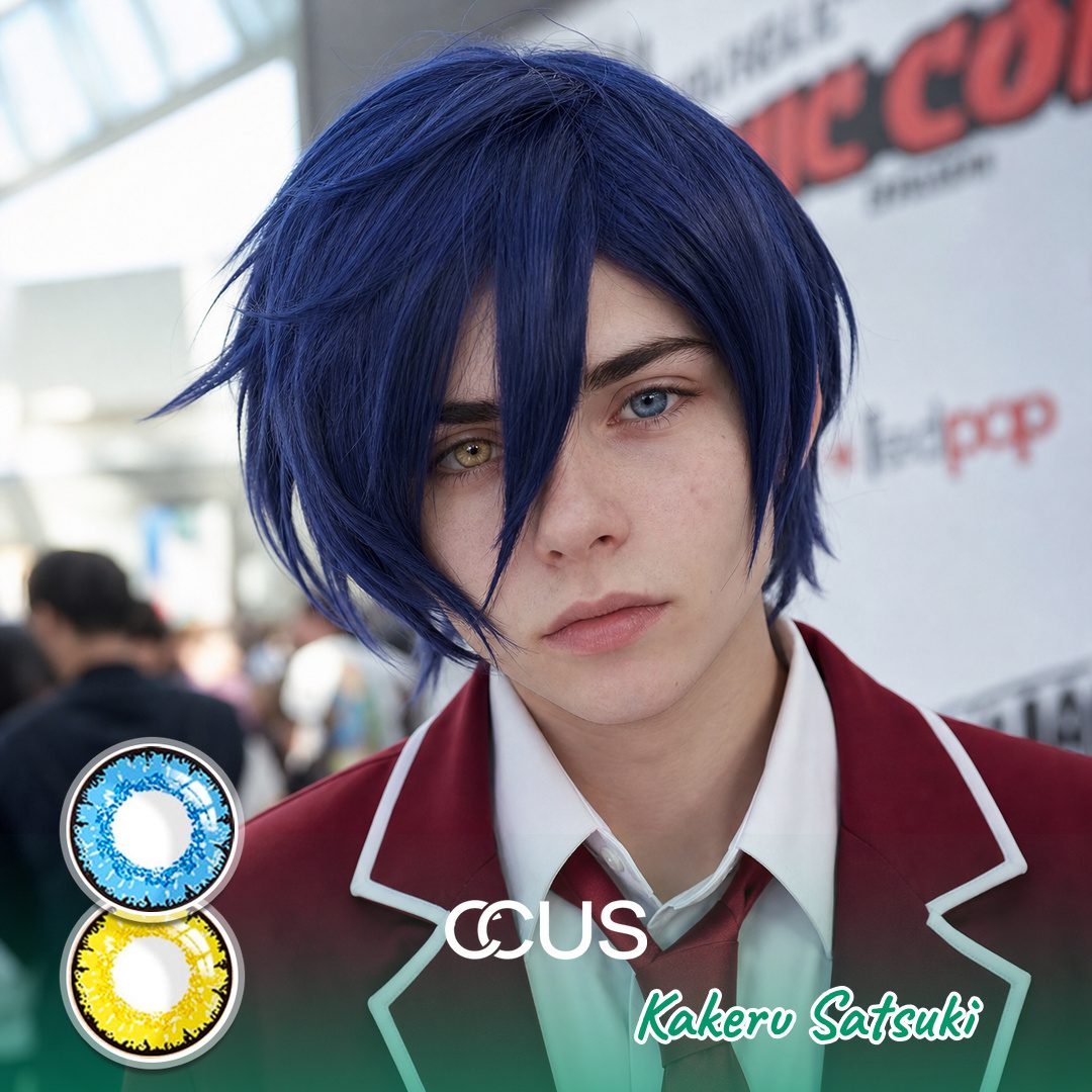 Kakeru Satsuki Cosplay Heterochromia Contact Lenses - Ccus Eyewear · Premium Colored Contacts Kakeru Satsuki Cosplay Heterochromia Contact Lenses | Ccus Eyewear