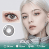 Nebula Velvet Grey Contact Lenses - Ccus Eyewear · Premium Colored Contacts Nebula Velvet Grey Contact Lenses