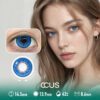 Nordic Sapphire Frost Blue Contact Lenses