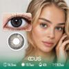 Prague Eclipse Grey Contact Lenses