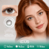 Prague Winter Smoke Grey Contact Lenses
