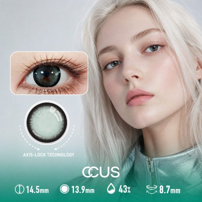 Silk Lotus Sage Green Contact Lenses