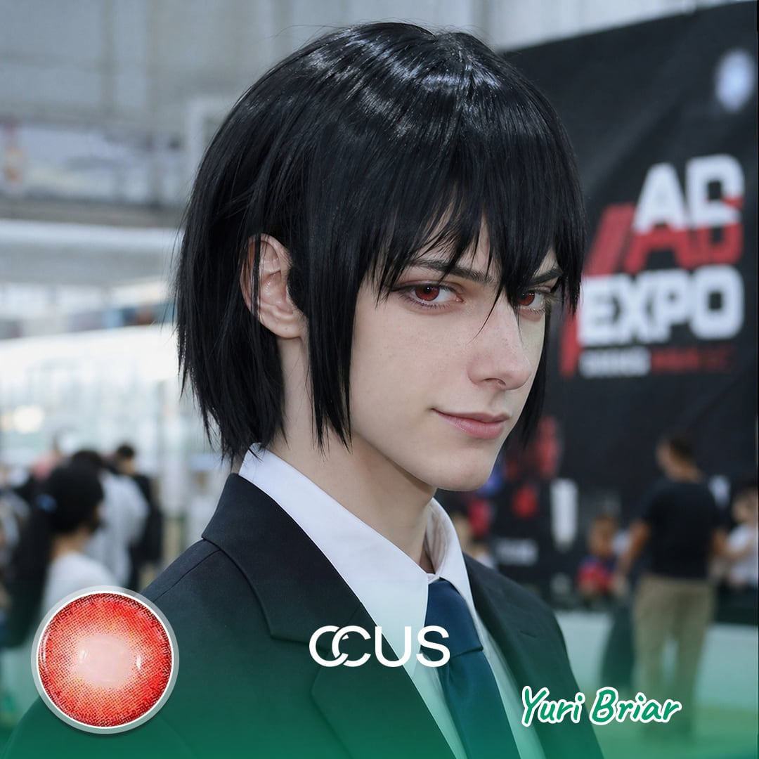 Yuri Briar Cosplay Contact Lenses - Red | Ccus Eyewear