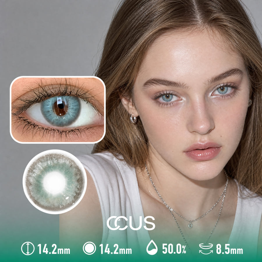 Blue Steel Smoke Grey Contact Lenses - Ccus Eyewear · Premium Colored Contacts Blue Steel Smoke Grey Contact Lenses