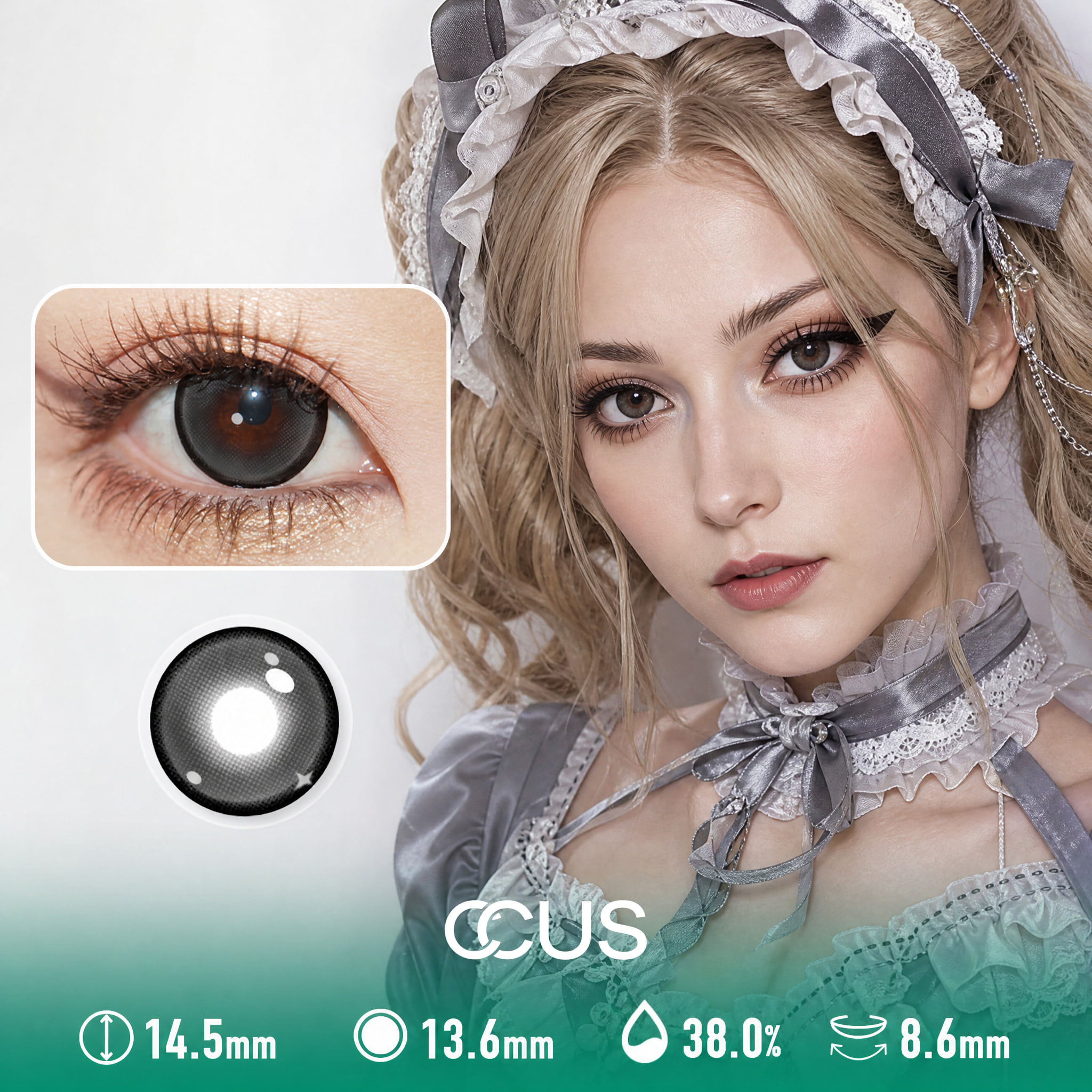 Chestnut Brown Contact Lenses