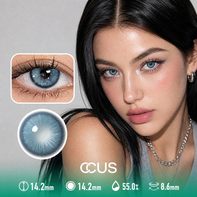 Chrome Ice Blue Contact Lenses