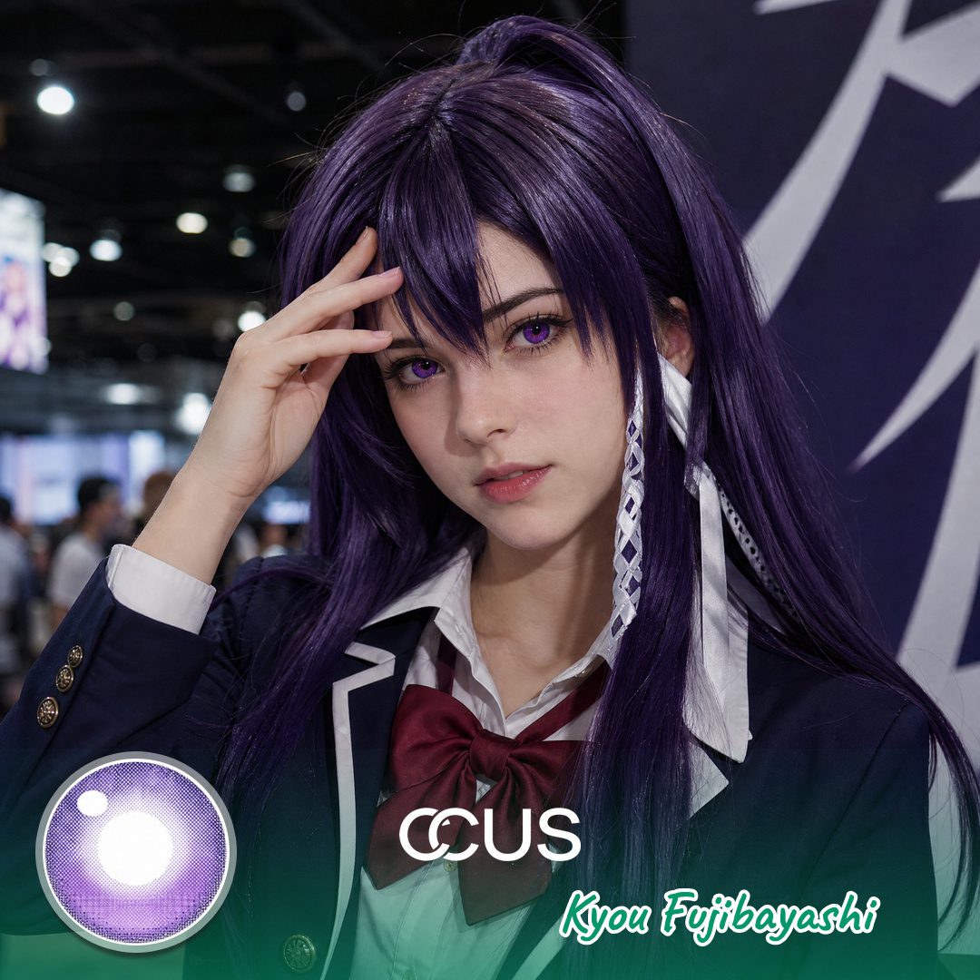 CLAN : Kyou Fujibayashi Cosplay Contact Lenses | CCUS Eyewear