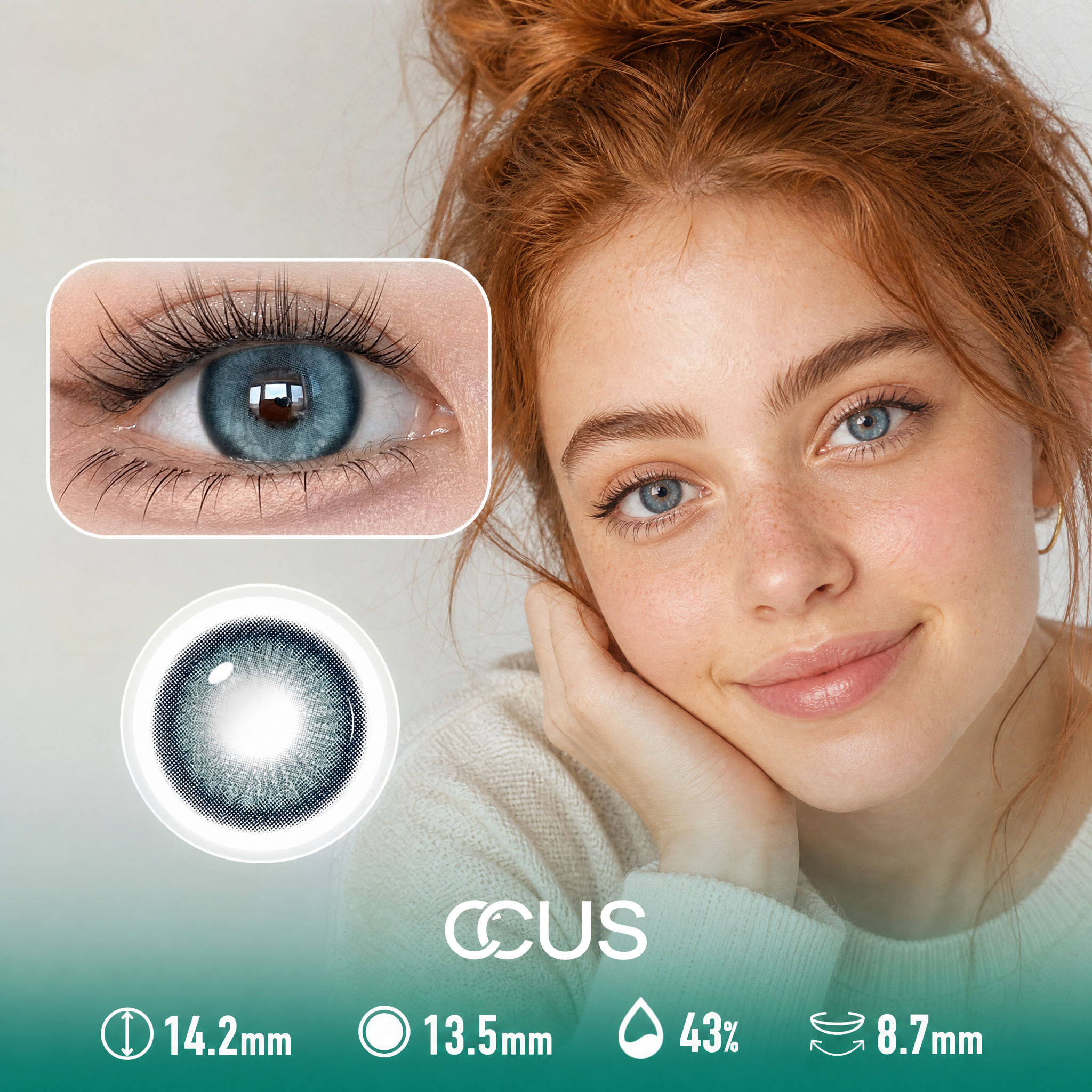Dawn Prague Blue Contact Lenses