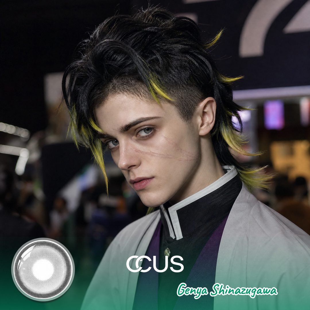 Genya Shinazugawa Cosplay Contacts | CCUS Eyewear