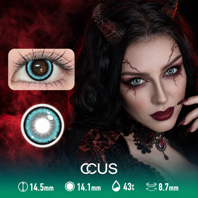 Eclipse Aqua Contact Lenses