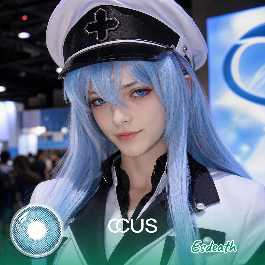 Esdeath Cosplay Contacts | Ccus Eyewear