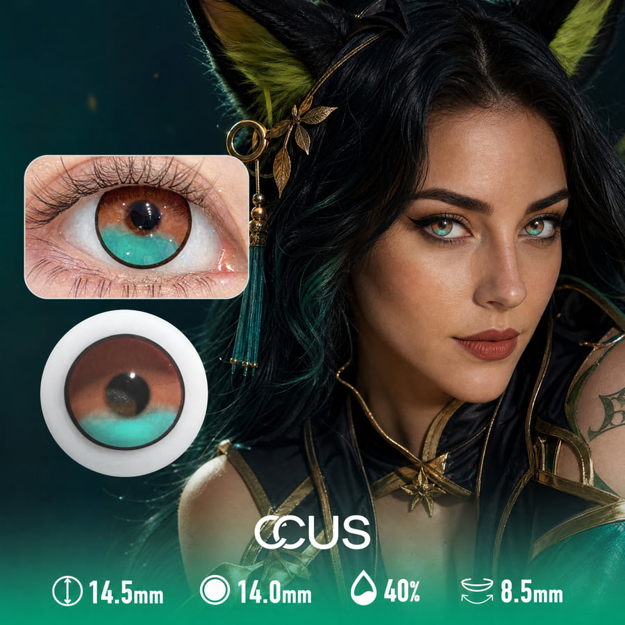 Fabled Brown Contact Lenses - Ccus Eyewear · Premium Colored Contacts Fabled Brown Contact Lenses