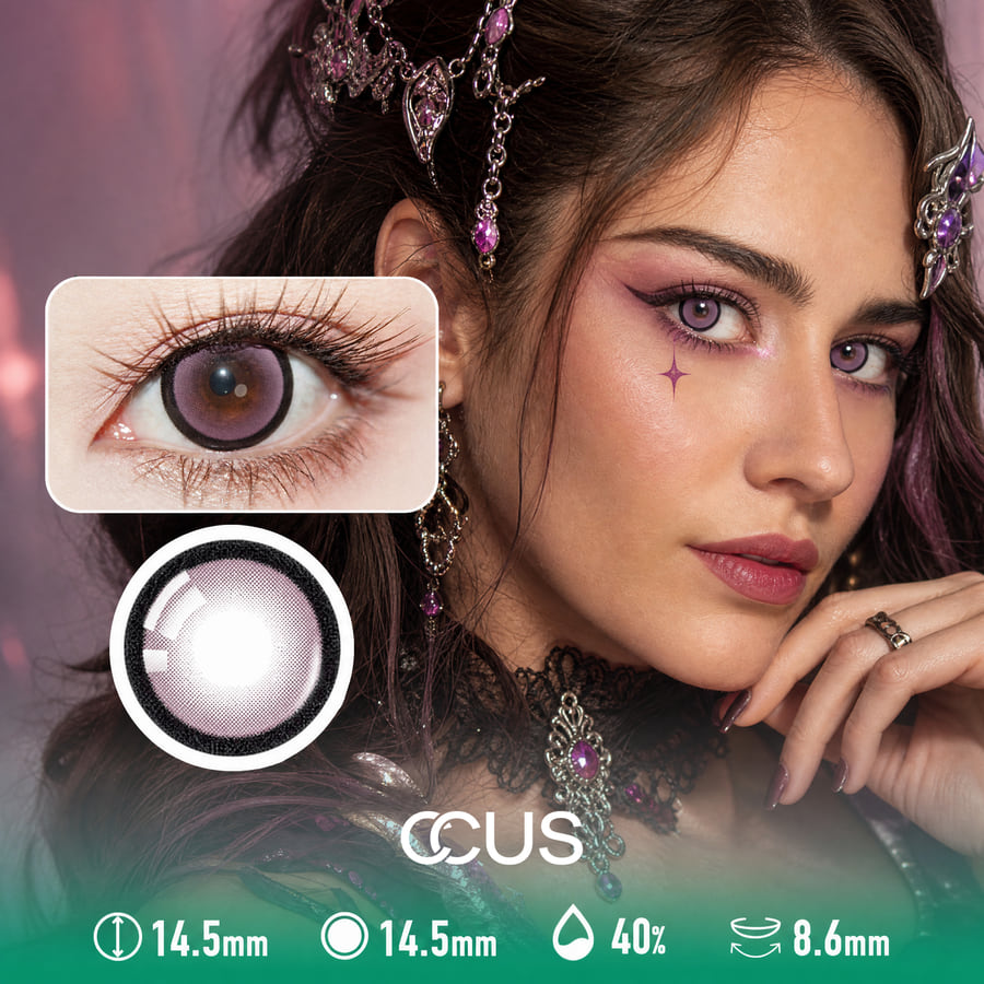 Galaxy Solstice Satin Pink Contact Lenses
