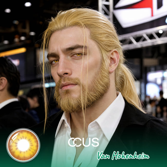 FA : Van Hohenheim Cosplay Contact Lenses | CCUS Eyewear