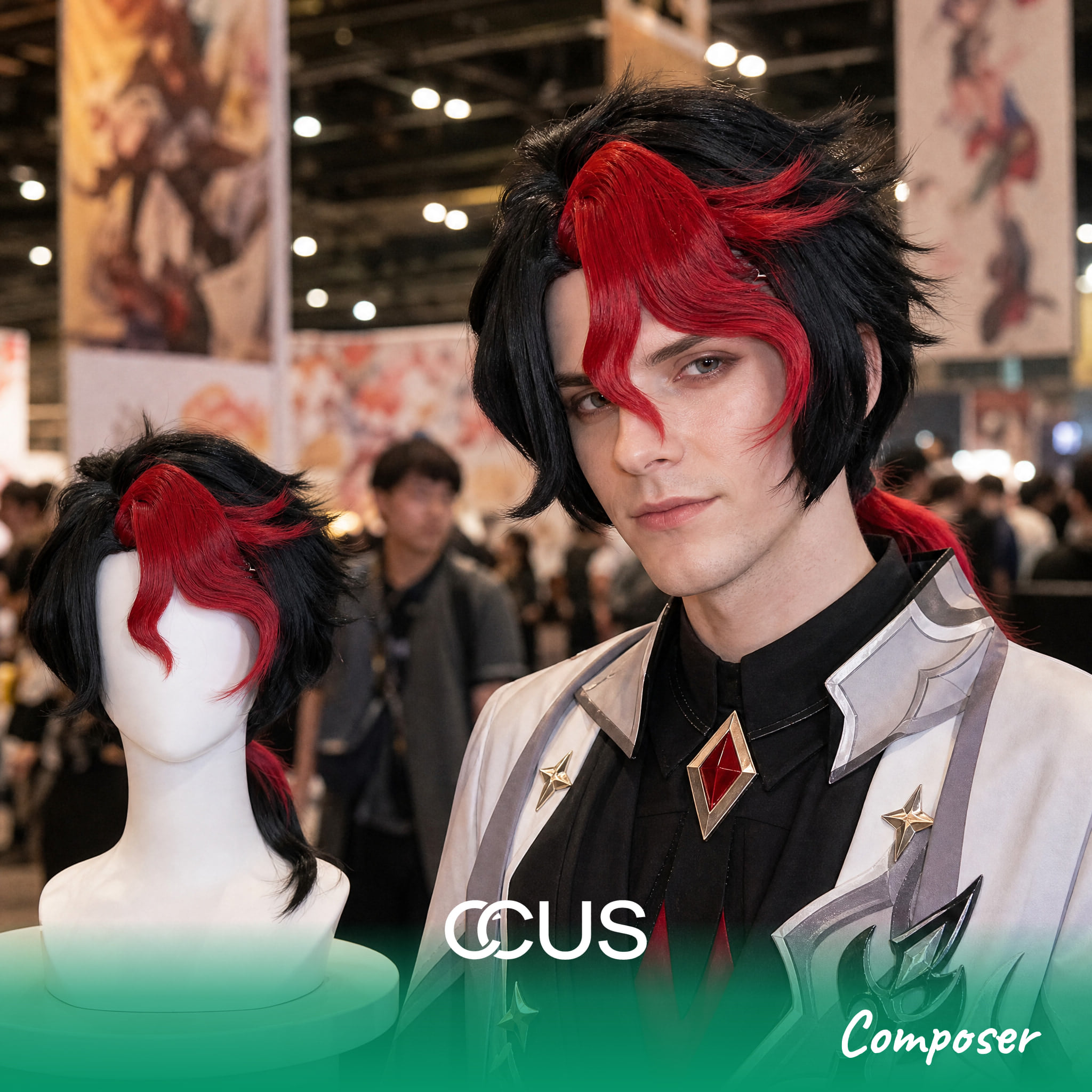 Idv : Composer Cosplay Wig - Ccus Eyewear · Premium Colored Contacts Idv : Composer Cosplay Wig