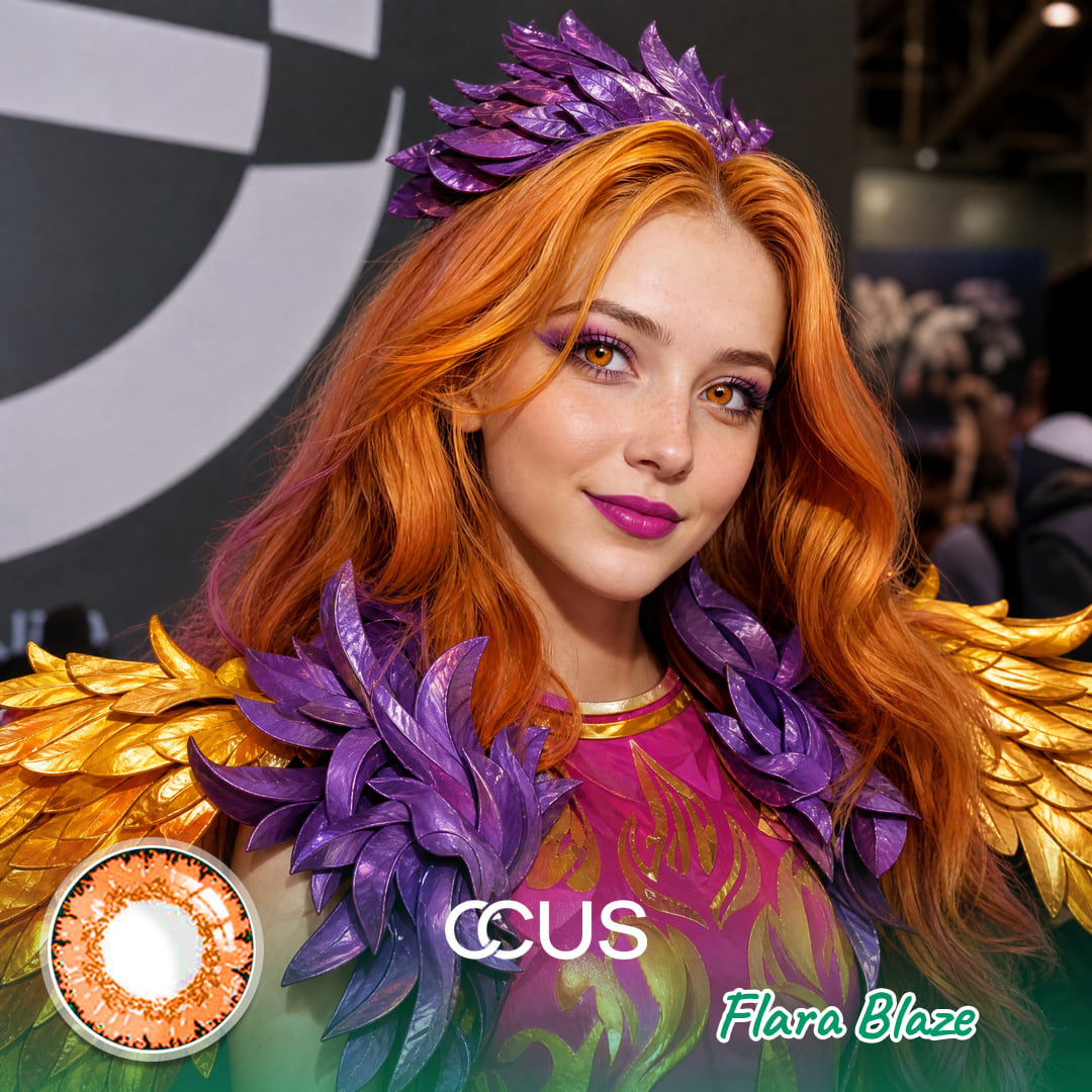 Flara Blaze Cosplay Contact Lenses | Ccus Eyewear