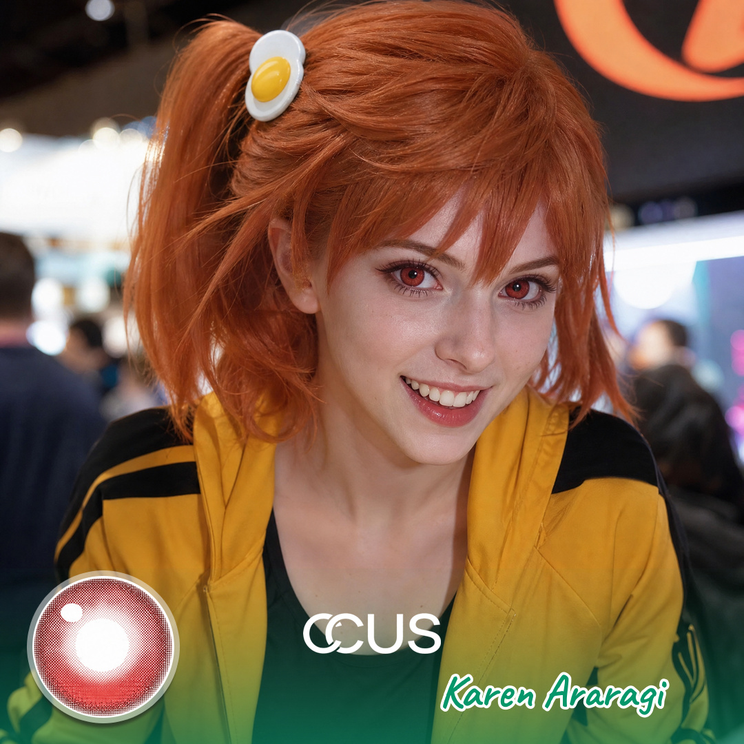 Mono : Karen Araragi Cosplay Contact Lenses | Ccus Eyewear