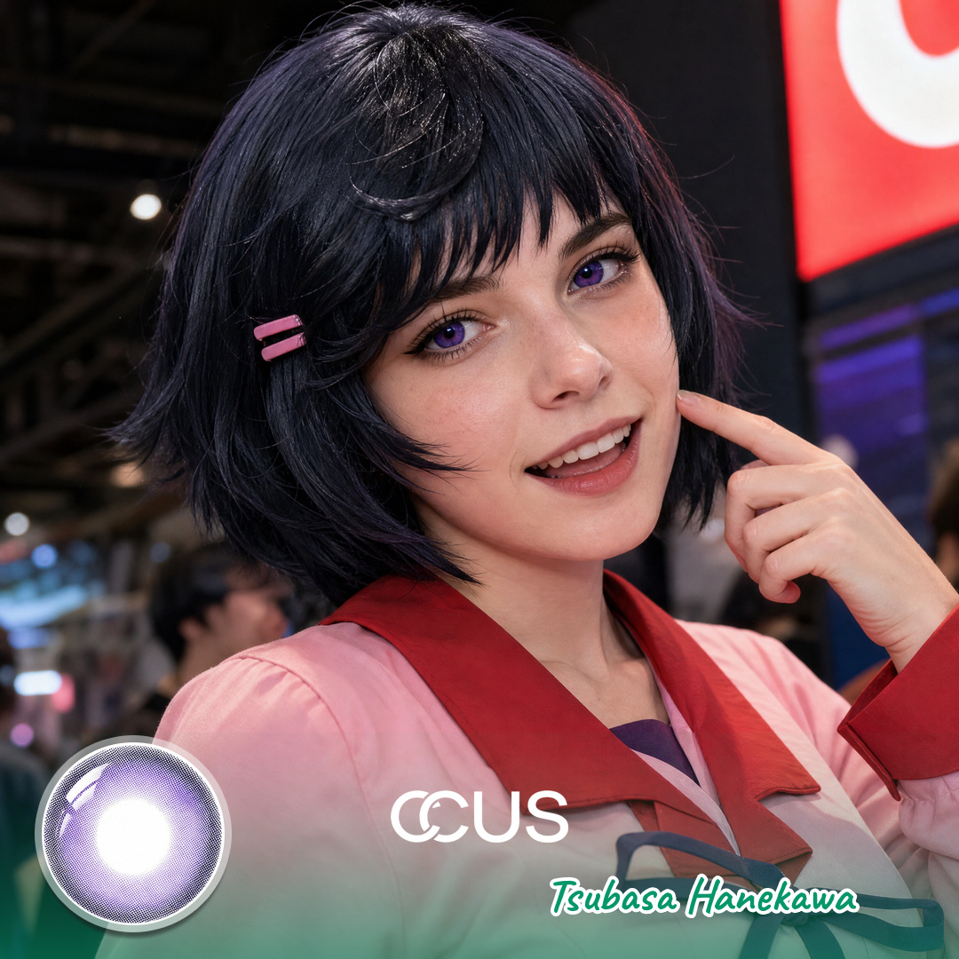 MONO : Tsubasa Hanekawa Cosplay Contact Lenses | CCUS Eyewear