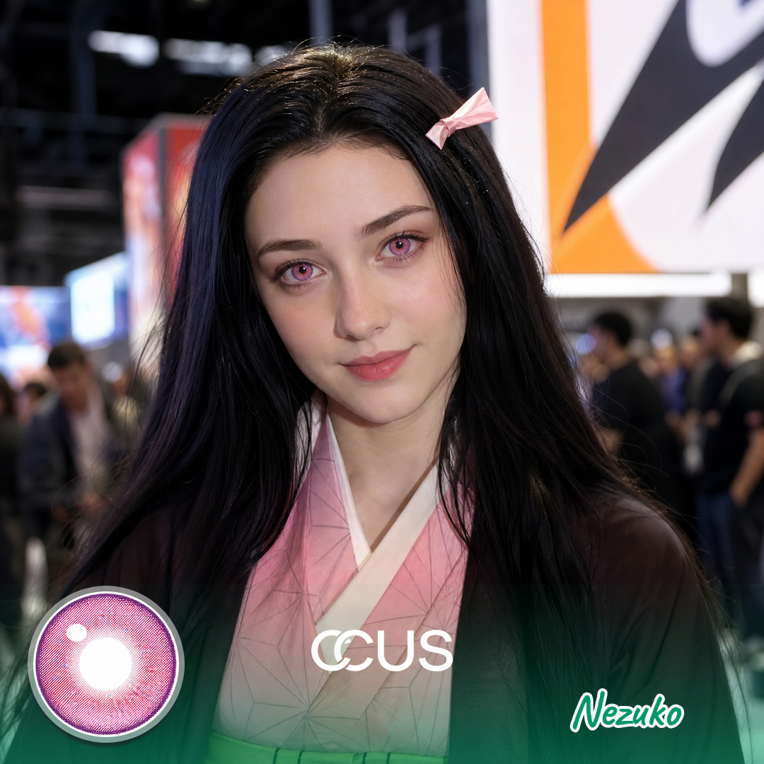 Nezuko Cosplay Contact Lenses