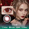 Enchanted Pearl Red Contact Lenses