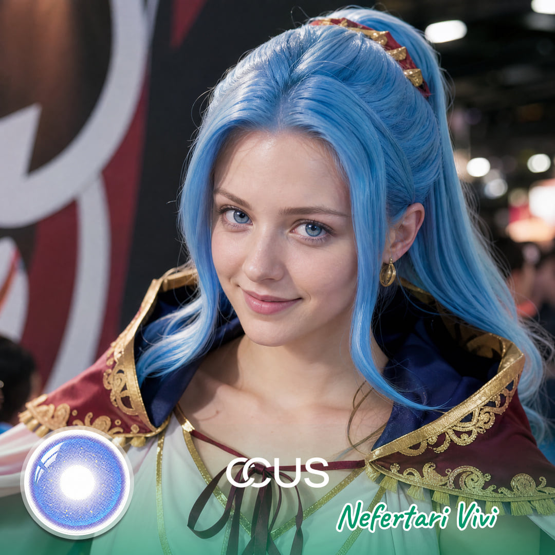 OP : Nefertari Vivi Cosplay Contact Lenses | CCUS Eyewear