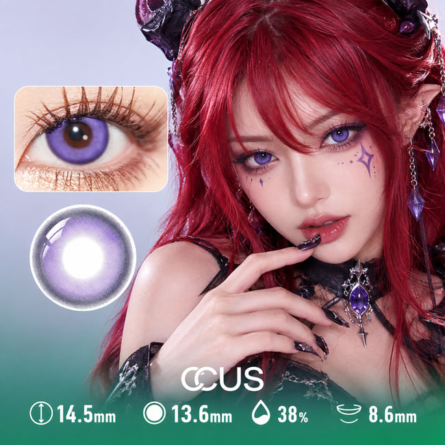 Oracle Purple Contact Lenses