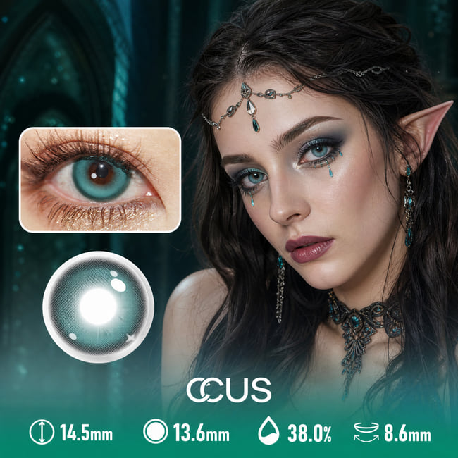 Phantom Nightmare Green Contact Lenses