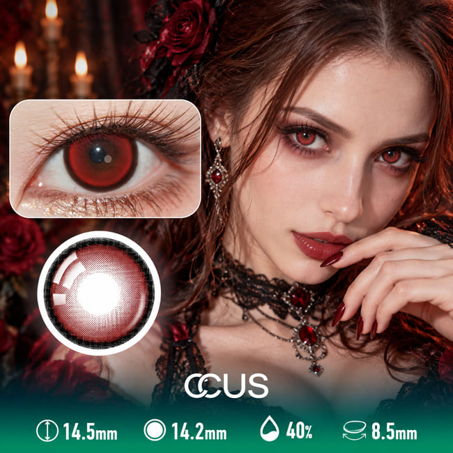 Phantom Nightmare Red Contact Lenses