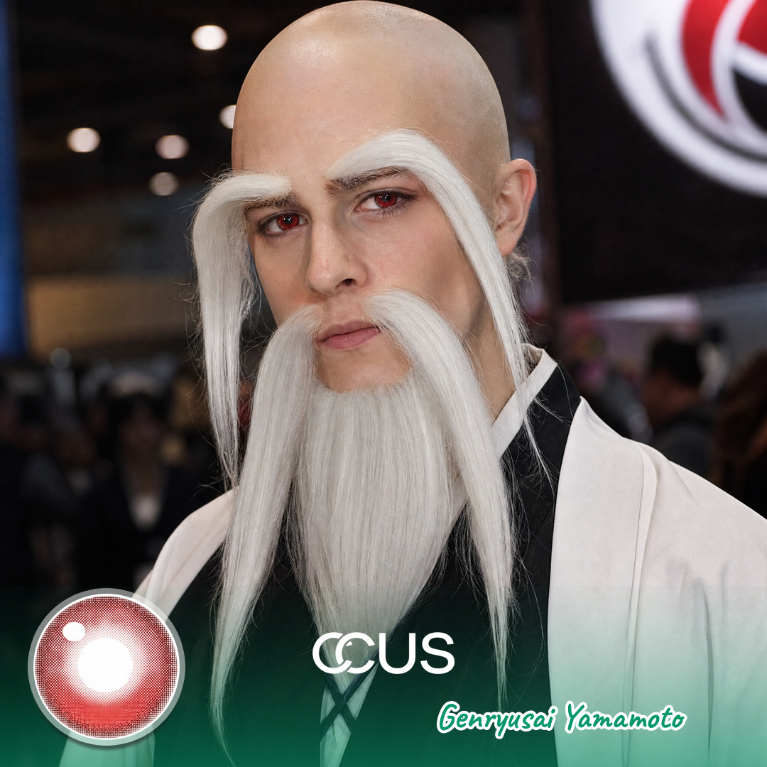 Genryusai-Yamamoto Cosplay Contact Lenses | Ccus Eyewear