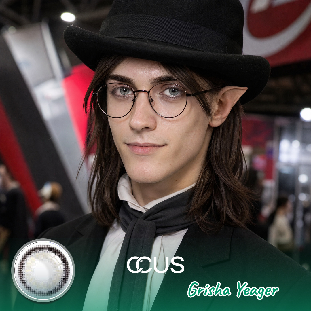 Aot : Grisha Yeager Cosplay Contact Lenses - Ccus Eyewear · Premium Colored Contacts Grisha Yeager Cosplay Contact Lenses | Ccus Eyewear