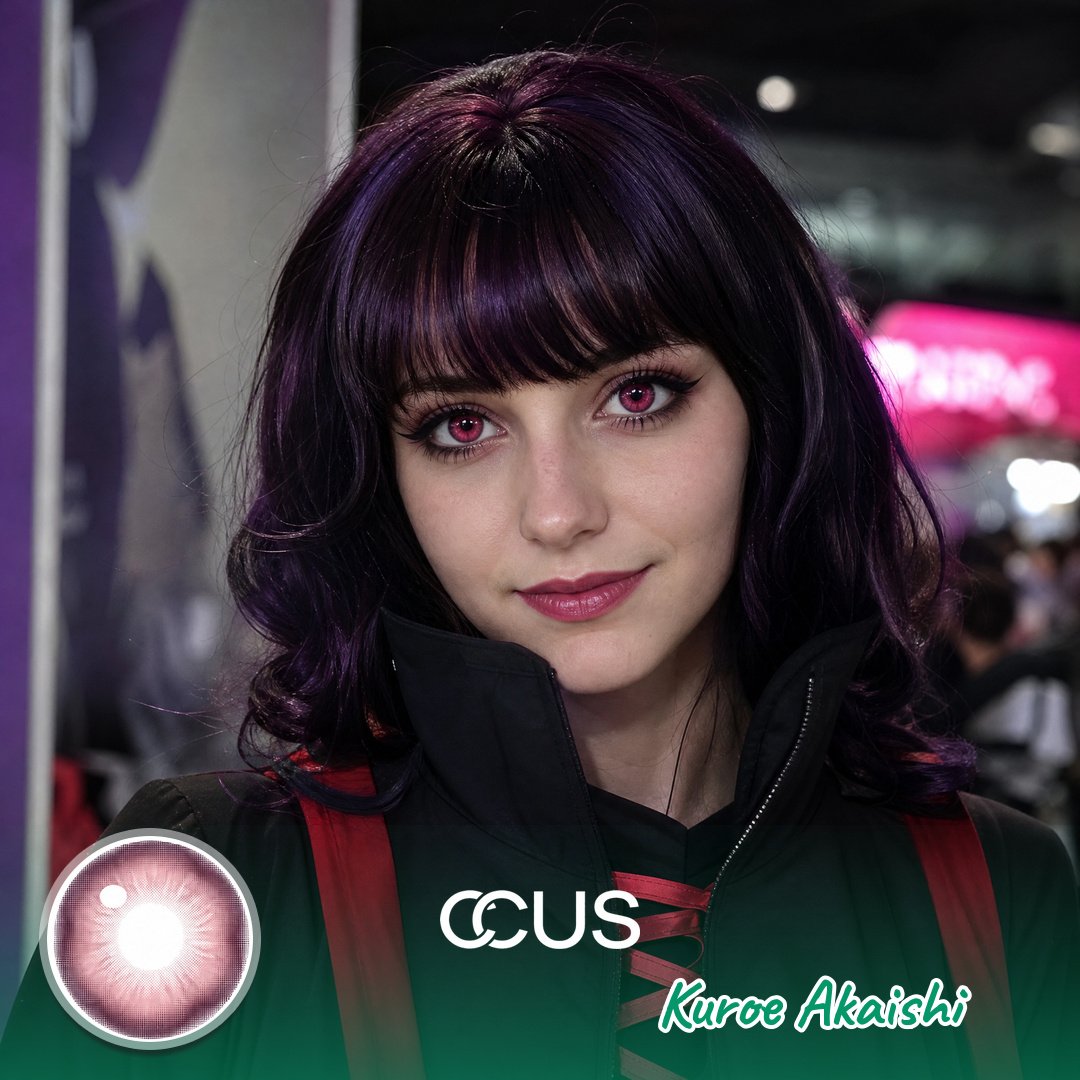 Okj : Kuroe Akaishi Cosplay Contact Lenses