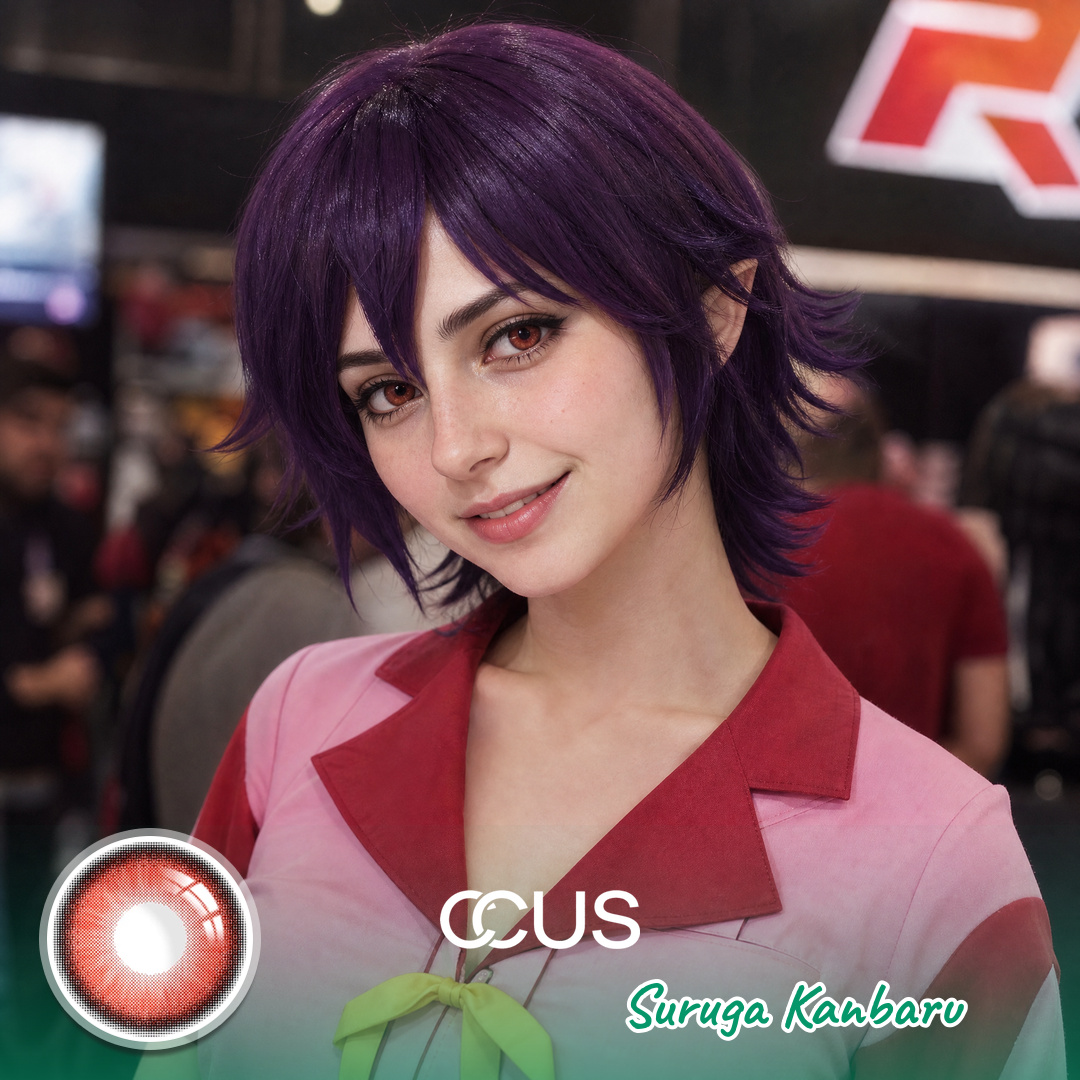 Suruga Kanbaru Cosplay Contact Lenses | CCUS Eyewear