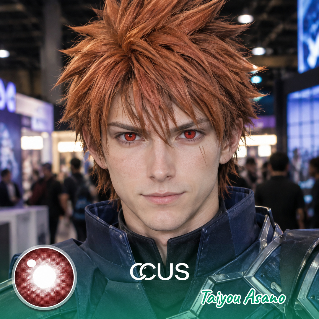 Yzk : Taiyou Asano Cosplay Contact Lenses