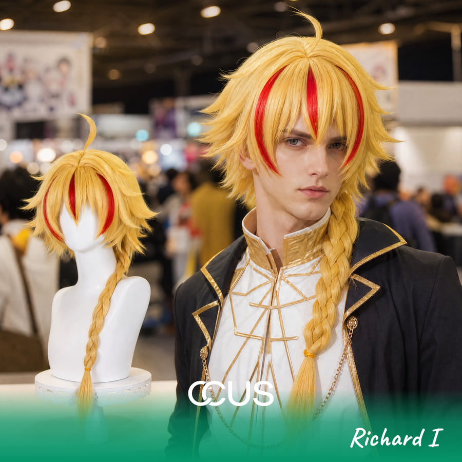 Richard I Cosplay Wig