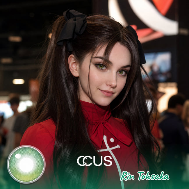 Rin Tohsaka Cosplay Contacts | CCUS Eyewear