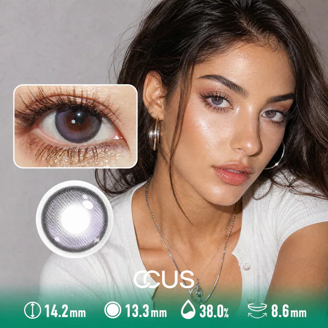 Jelly Gloss Lilac Purple Contact Lenses