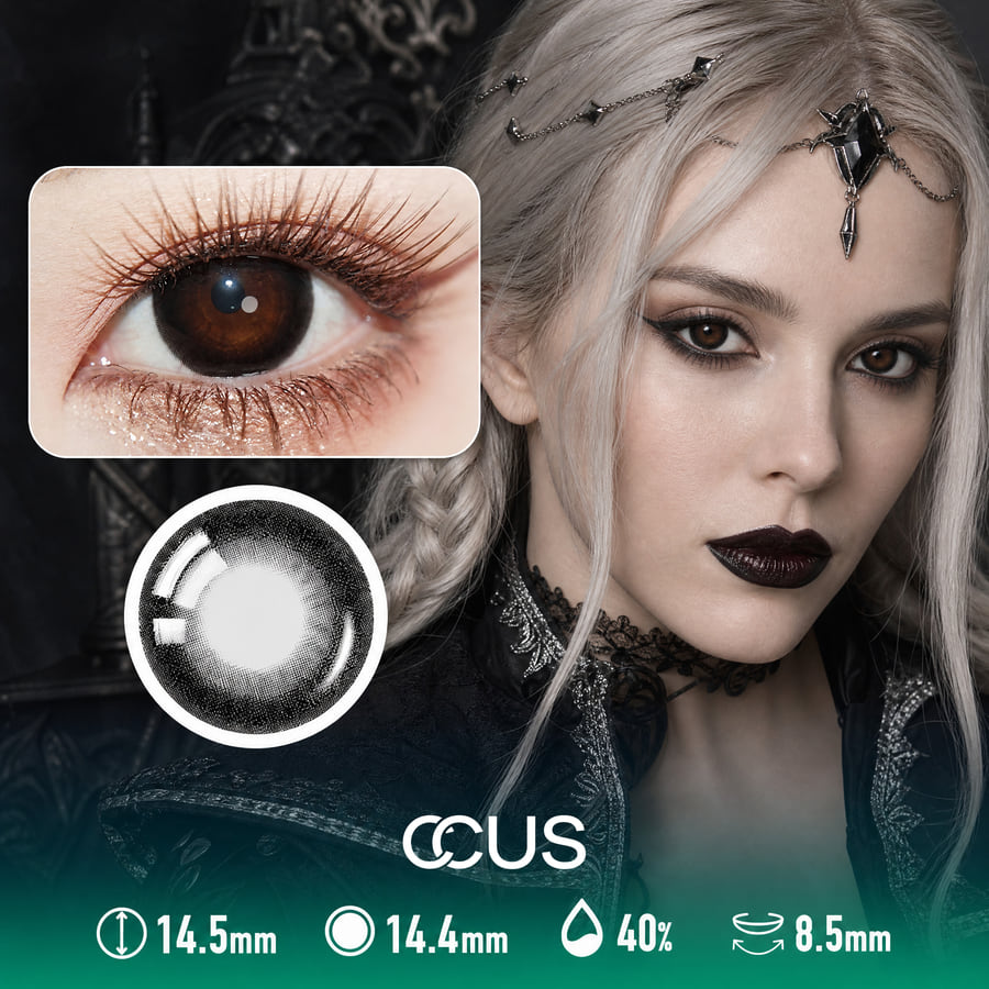 Twilight Black Contact Lenses - Ccus Eyewear · Premium Colored Contacts Twilight Black Contact Lenses